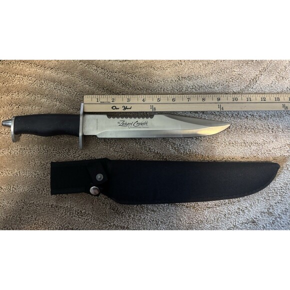 zachary crockett Hunting knife Stainless 10” Blade - Picture 1 of 3